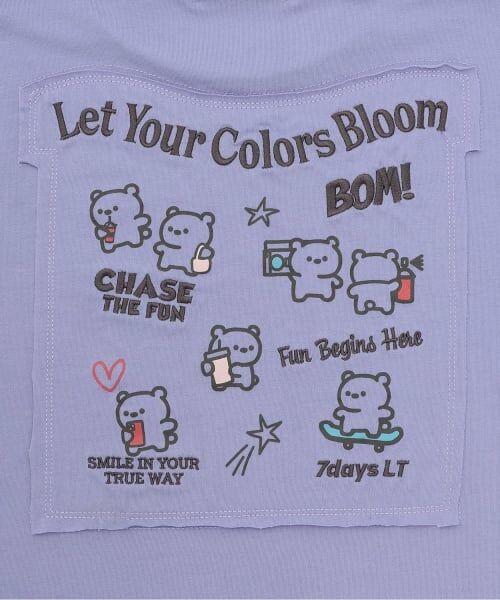 Lovetoxic / ラブトキシック Tシャツ | 【7days】クマモチーフ半袖Tシャツ | 詳細5