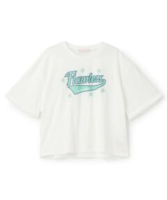 Lovetoxic / ラブトキシック Tシャツ | 【7days】ロゴ＋お花刺しゅうTシャツ