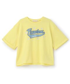 Lovetoxic / ラブトキシック Tシャツ | 【7days】ロゴ＋お花刺しゅうTシャツ