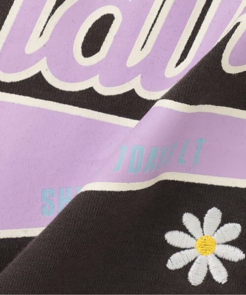 Lovetoxic / ラブトキシック Tシャツ | 【7days】ロゴ＋お花刺しゅうTシャツ | 詳細5