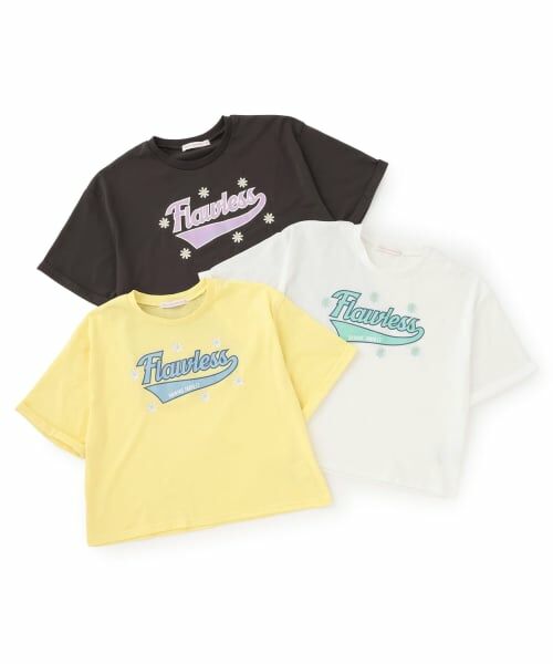 Lovetoxic / ラブトキシック Tシャツ | 【7days】ロゴ＋お花刺しゅうTシャツ | 詳細6