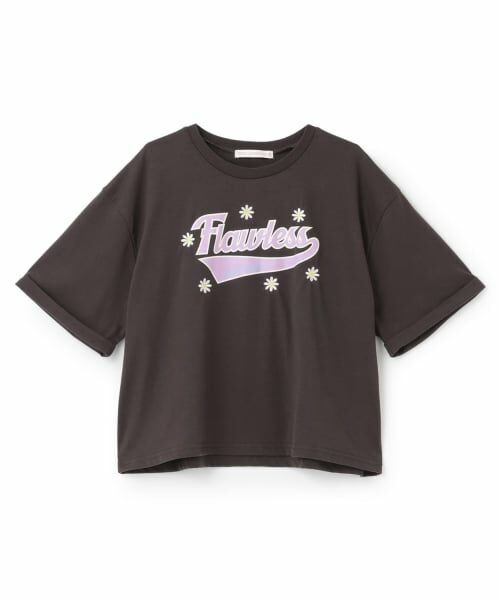 Lovetoxic / ラブトキシック Tシャツ | 【7days】【GOODPRICE】ロゴ+お花刺しゅうTシャツ | 詳細7