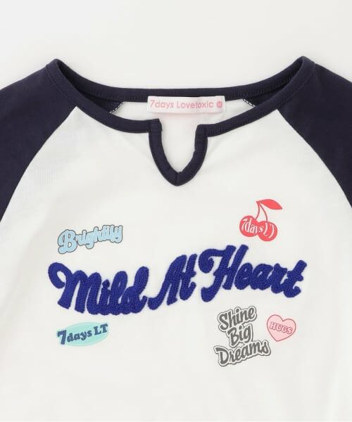 Lovetoxic / ラブトキシック Tシャツ | 【7days】ラグラン半袖Tシャツ | 詳細2