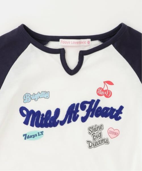 Lovetoxic / ラブトキシック Tシャツ | 【7days】ラグラン半袖Tシャツ | 詳細9