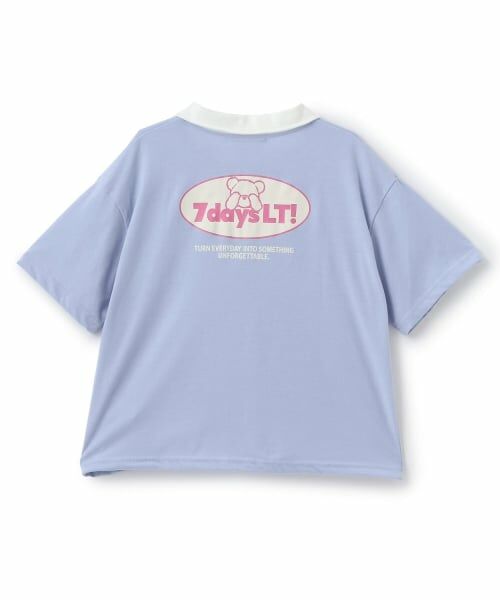 Lovetoxic / ラブトキシック Tシャツ | 【7days】ハーフジップ半袖Tシャツ | 詳細1