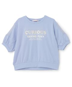 Lovetoxic / ラブトキシック Tシャツ | 【7days】袖シアーガーリー5分袖Tシャツ