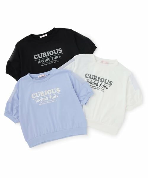 Lovetoxic / ラブトキシック Tシャツ | 【7days】袖シアーガーリー5分袖Tシャツ | 詳細6