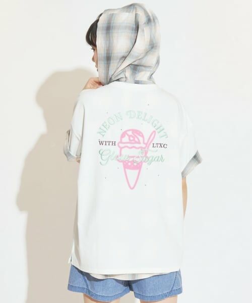 Lovetoxic / ラブトキシック Tシャツ | 【サーティワン】【LTXC】ネオングラフィックルーズT | 詳細1