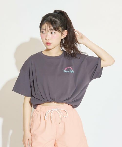 Lovetoxic / ラブトキシック Tシャツ | 【サーティワン】【LTXC】ネオングラフィックルーズT(チャコール)