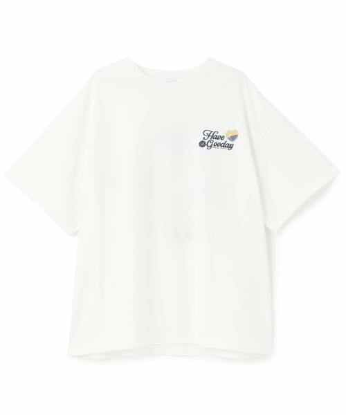 Lovetoxic / ラブトキシック Tシャツ | 【GOKUGOKU】【マルチ機能/接触冷感・吸水速乾・UV・遮熱】バックワッペンルーズ半袖T | 詳細16