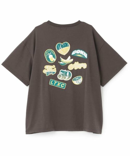 Lovetoxic / ラブトキシック Tシャツ | 【GOKUGOKU】【マルチ機能/接触冷感・吸水速乾・UV・遮熱】バックワッペンルーズ半袖T | 詳細19