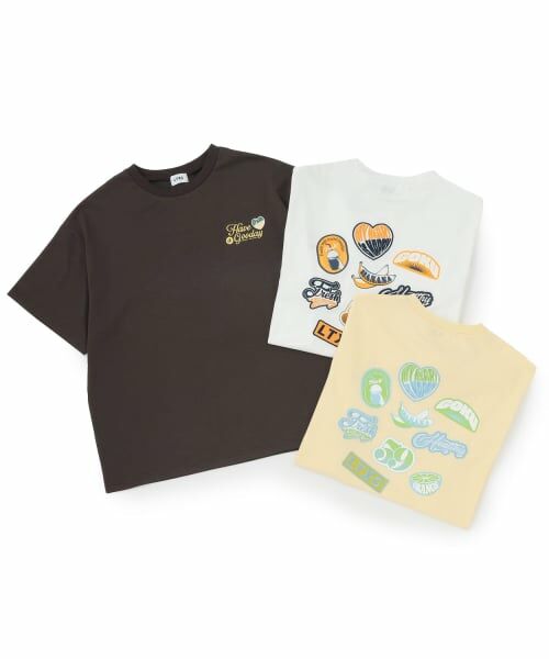Lovetoxic / ラブトキシック Tシャツ | 【GOKUGOKU/マルチ機能】バックワッペンルーズ半袖T | 詳細6