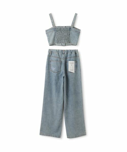 Lovetoxic / ラブトキシック その他トップス | 【LTXC/接触冷感】デニムパンツビスチェセット | 詳細1