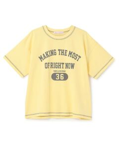 【7days】ロゴナンバー半袖Tシャツ