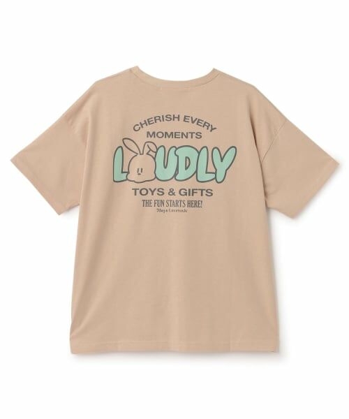 Lovetoxic / ラブトキシック Tシャツ | 【7days】ウサギモチーフBig半袖Tシャツ | 詳細1