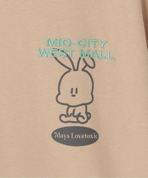 Lovetoxic / ラブトキシック Tシャツ | 【7days】ウサギモチーフBig半袖Tシャツ | 詳細3