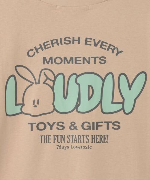 Lovetoxic / ラブトキシック Tシャツ | 【7days】ウサギモチーフBig半袖Tシャツ | 詳細6