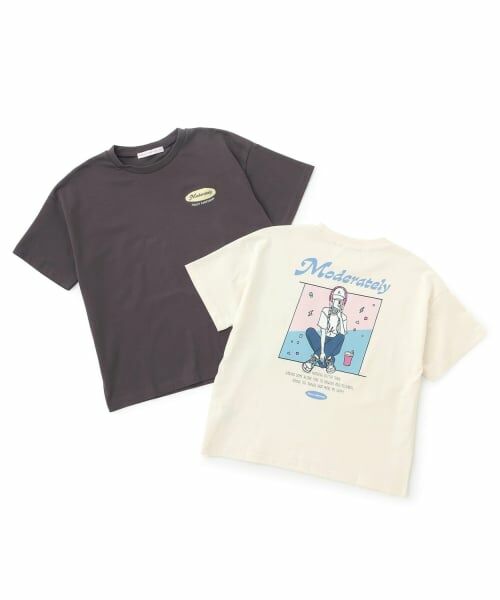Lovetoxic / ラブトキシック Tシャツ | 【7days】バックガールイラスト半袖Tシャツ | 詳細8