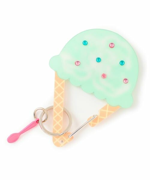 Lovetoxic / ラブトキシック キーホルダー・ストラップ | 【サーティワン】アイスクリーム型カラビナ（ミント）