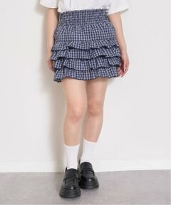Lovetoxic / ラブトキシック ショート・ハーフ・半端丈パンツ | 【7days】ティアードスカート