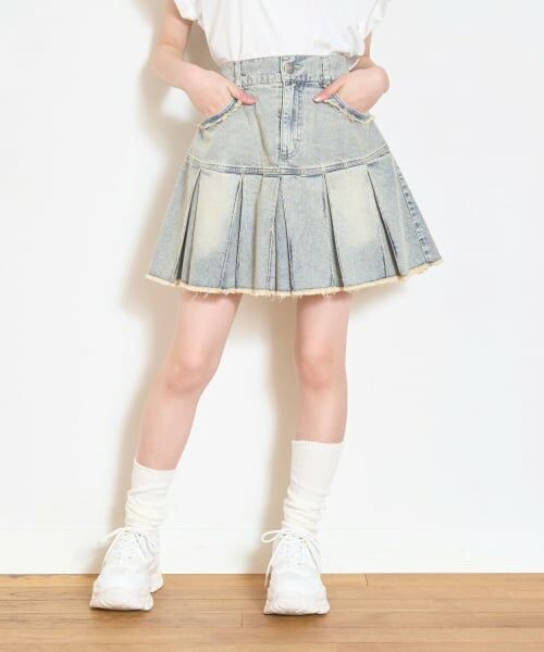 Lovetoxic / ラブトキシック ショート・ハーフ・半端丈パンツ | 【LTXC/接触冷感】アソートボックスプリーツスカート | 詳細1