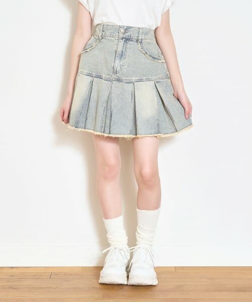 Lovetoxic / ラブトキシック ショート・ハーフ・半端丈パンツ | 【LTXC/接触冷感】アソートボックスプリーツスカート | 詳細2