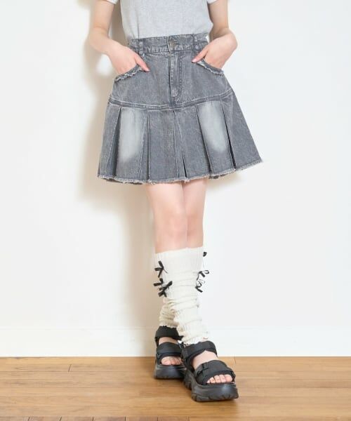 Lovetoxic / ラブトキシック ショート・ハーフ・半端丈パンツ | 【LTXC/接触冷感】アソートボックスプリーツスカート | 詳細6