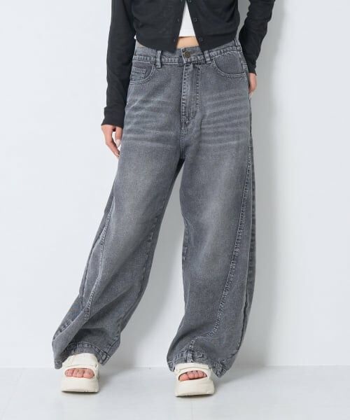 Lovetoxic / ラブトキシック その他パンツ | 【LTXC/接触冷感/快適】バルーンデニムパンツ | 詳細12