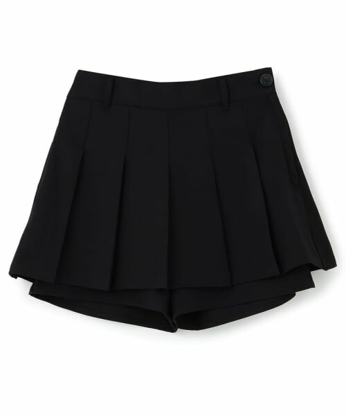 Lovetoxic / ラブトキシック ショート・ハーフ・半端丈パンツ | 【LTXC/イージーケア】\nスタイル盛れマイクロミニスカパン(黒)