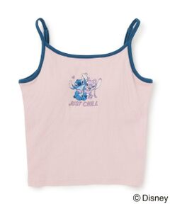 Lovetoxic / ラブトキシック キャミソール・チューブトップ | 【Disney】【スティッチ】/【LTXC】【抗菌防臭】フロント刺繍パイピングキャミソール