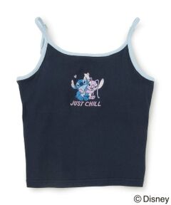 Lovetoxic / ラブトキシック キャミソール・チューブトップ | 【Disney】【スティッチ】/【LTXC】【抗菌防臭】フロント刺繍パイピングキャミソール