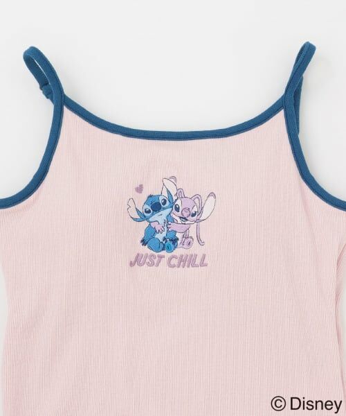 Lovetoxic / ラブトキシック キャミソール・チューブトップ | 【Disney】【スティッチ】/【LTXC】【抗菌防臭】フロント刺繍パイピングキャミソール | 詳細9