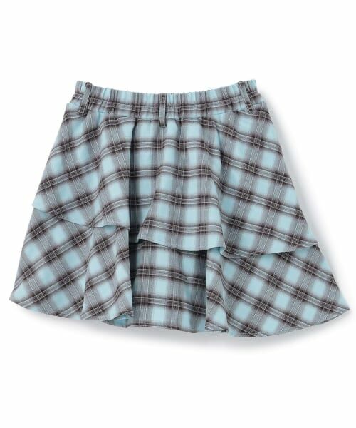 Lovetoxic / ラブトキシック ショート・ハーフ・半端丈パンツ | 【LTXC】イレヘム腰巻き風チェックキュロット | 詳細1