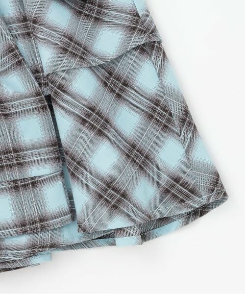 Lovetoxic / ラブトキシック ショート・ハーフ・半端丈パンツ | 【LTXC】イレヘム腰巻き風チェックキュロット | 詳細4