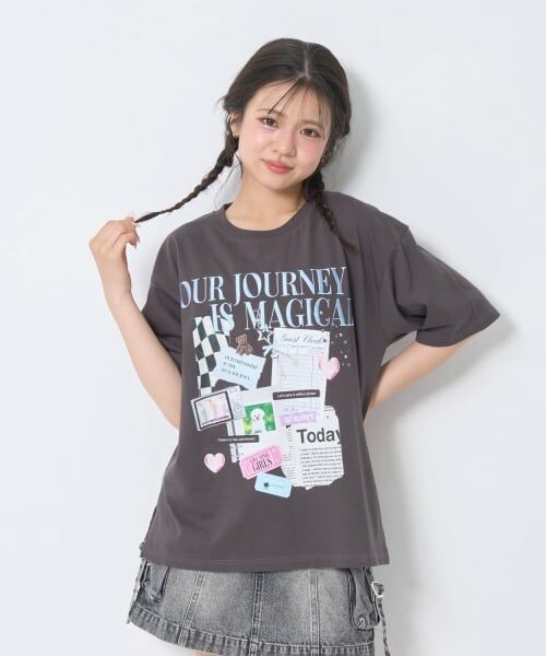 Lovetoxic / ラブトキシック Tシャツ | 【LTXC/綿100%】コラージュプリント半袖T | 詳細10