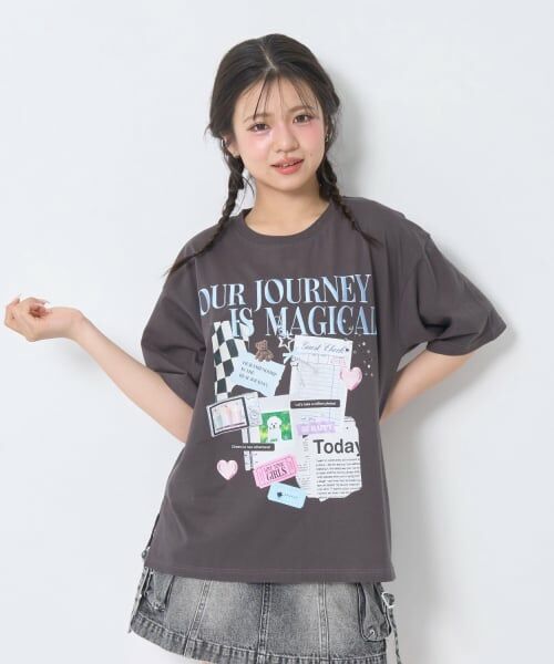 Lovetoxic / ラブトキシック Tシャツ | 【LTXC/綿100%】コラージュプリント半袖T | 詳細11