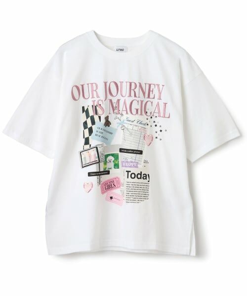 Lovetoxic / ラブトキシック Tシャツ | 【LTXC/綿100%】コラージュプリント半袖T | 詳細13