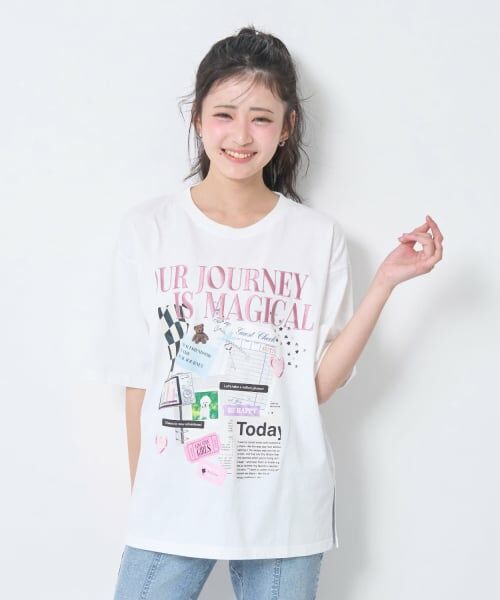 Lovetoxic / ラブトキシック Tシャツ | 【LTXC/綿100%】コラージュプリント半袖T | 詳細9