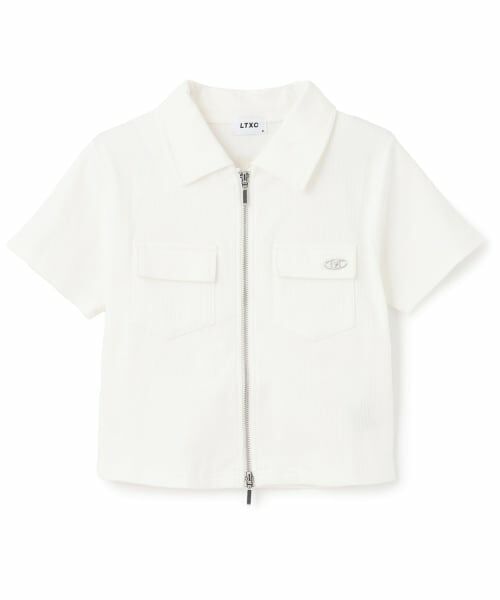 Lovetoxic / ラブトキシック Tシャツ | 【LTXC/吸水速乾】衿つきジップ半袖テレコ | 詳細8