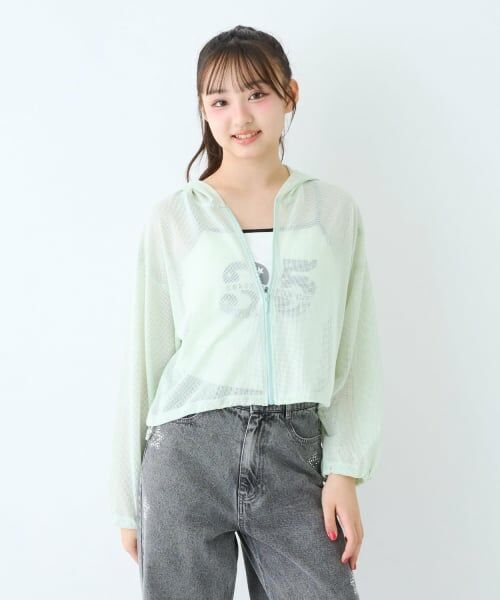 Lovetoxic / ラブトキシック パーカー | 【LTXC/抗菌防臭】キャミつきメッシュパーカー | 詳細5