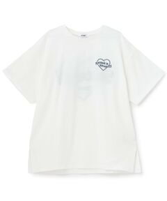 Lovetoxic / ラブトキシック Tシャツ | 【LTXC/綿100%】バックハートアップリケ半袖T