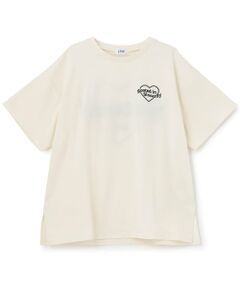 Lovetoxic / ラブトキシック Tシャツ | 【LTXC/綿100%】バックハートアップリケ半袖T