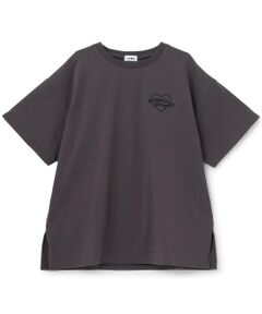 Lovetoxic / ラブトキシック Tシャツ | 【LTXC/綿100%】バックハートアップリケ半袖T