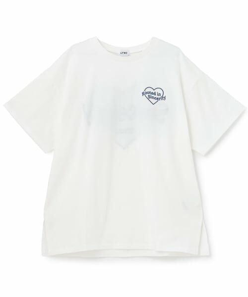 Lovetoxic / ラブトキシック Tシャツ | 【LTXC/綿100%】バックハートアップリケ半袖T | 詳細17