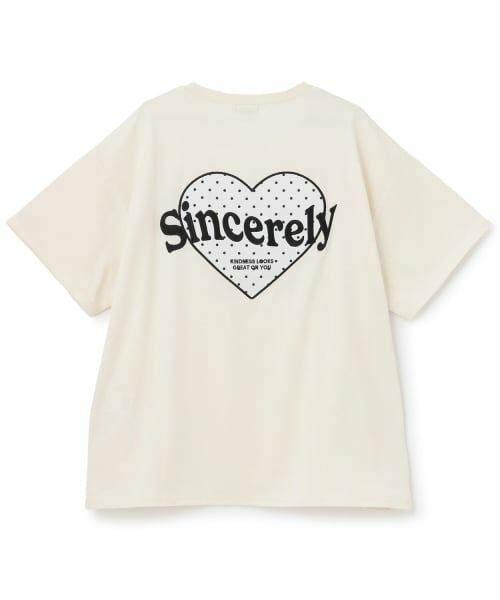 Lovetoxic / ラブトキシック Tシャツ | 【LTXC/綿100%】バックハートアップリケ半袖T | 詳細21