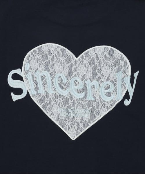 Lovetoxic / ラブトキシック Tシャツ | 【LTXC/綿100%】バックハートアップリケ半袖T | 詳細6