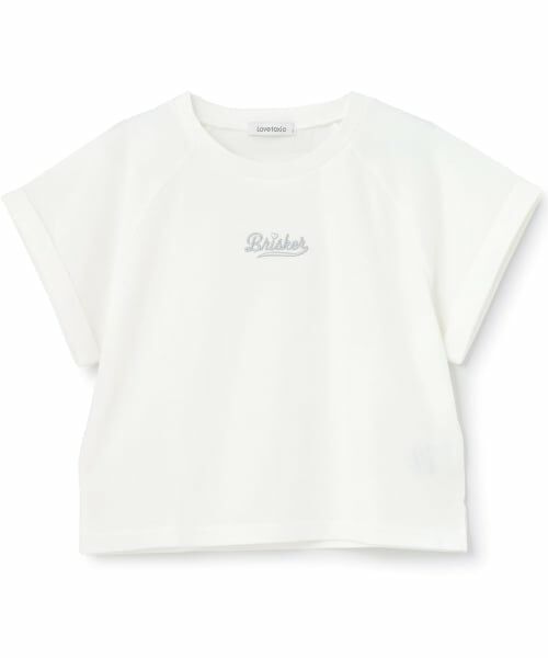 Lovetoxic / ラブトキシック Tシャツ | 【接触冷感】フラッペ半袖Tシャツ（オフ ホワイト）