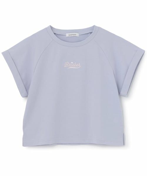 Lovetoxic / ラブトキシック Tシャツ | 【接触冷感】フラッペ半袖Tシャツ（サックス）