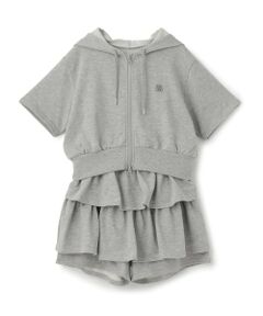Lovetoxic / ラブトキシック その他トップス | キラキラジップパーカ\nキラキラティアードセットアップ