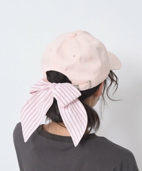 Lovetoxic / ラブトキシック キャップ | アソート柄バックリボンキャップ（ピンク）